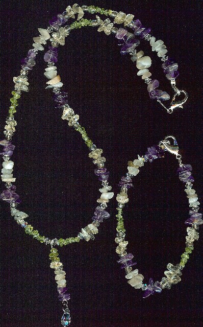 Prosperity Necklace & Bracelet Set